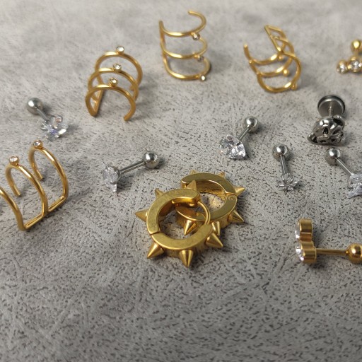 بررسی انواع پیرسینگ از نظر جنس و قیمت